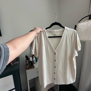 Loft Cream Shirt